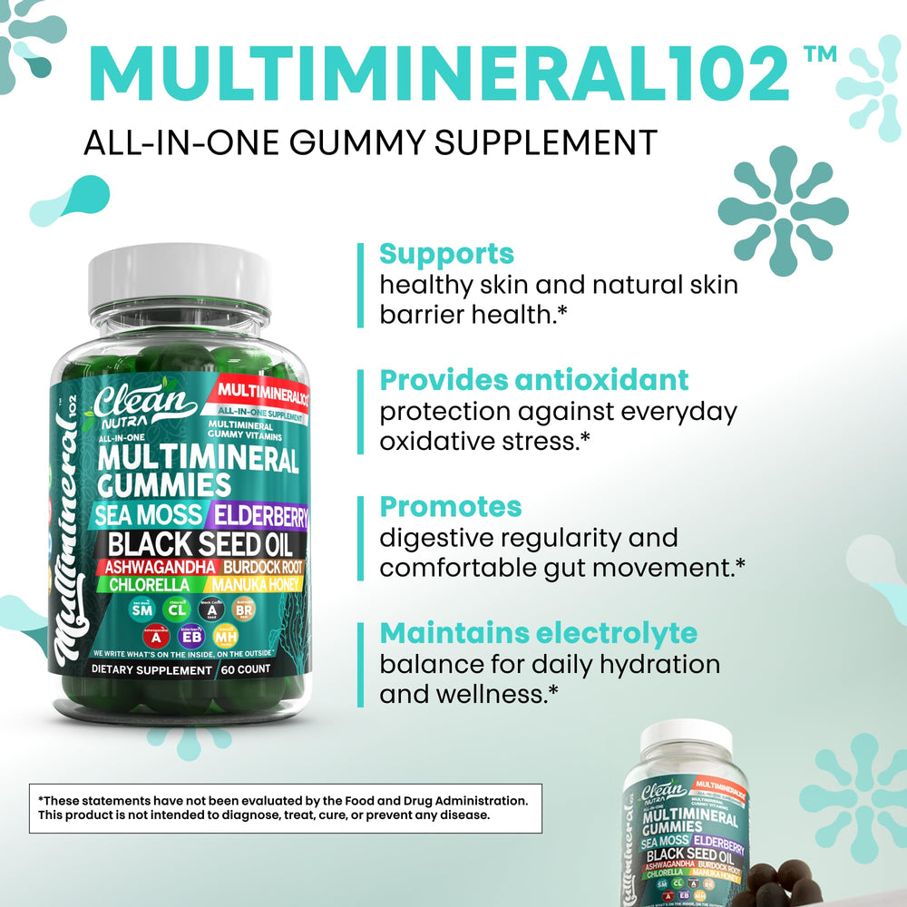 Lifestyle shot with adults and kids enjoying Clean Nutra gummies