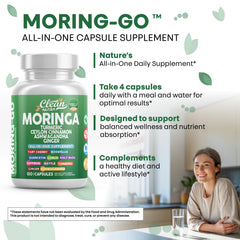 Active lifestyle scene with Moring-Go supporting everyday energy.