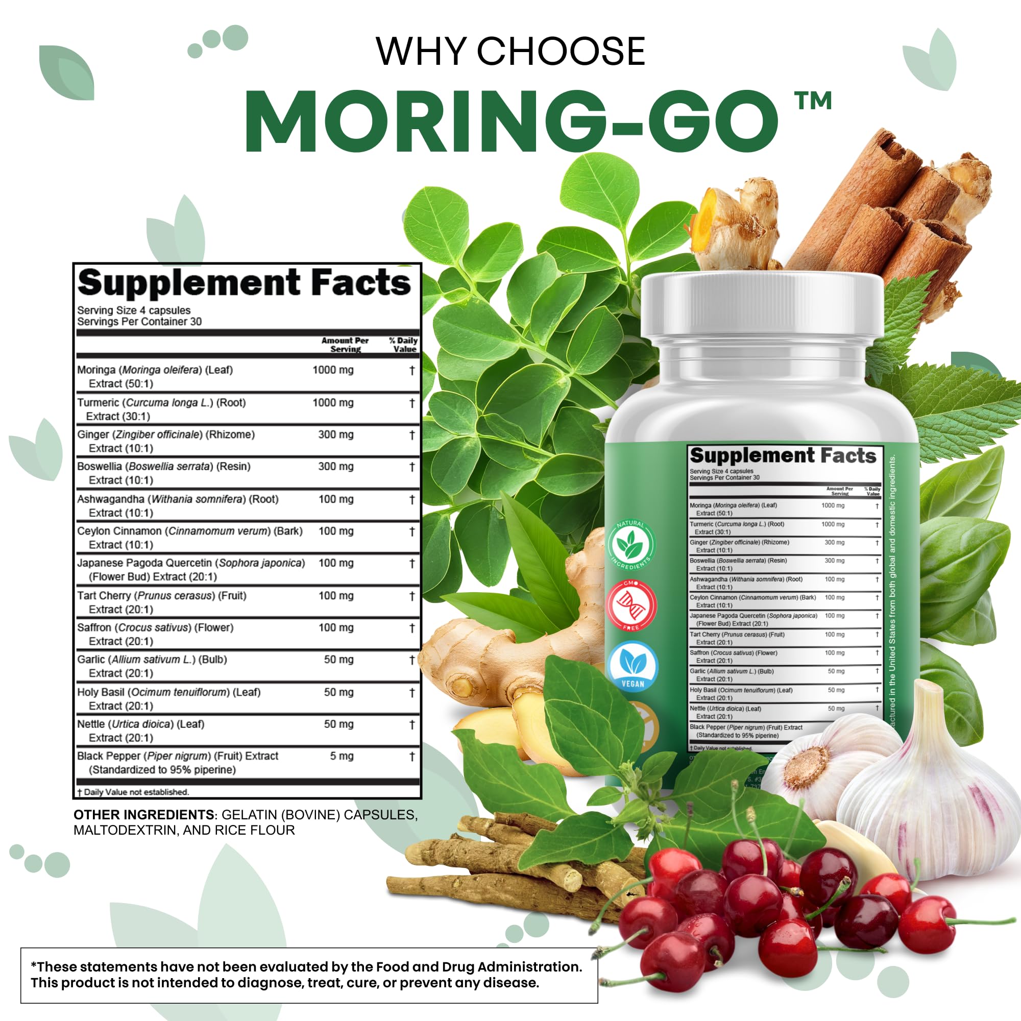 Moring-Go bottle on desk suggesting a daily routine.
