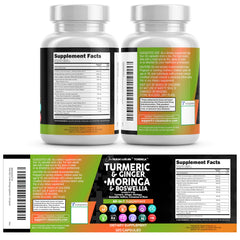 Ginger root slices from Clean Nutraceuticals Turmeric Moringa, fresh aroma suggesting synergy