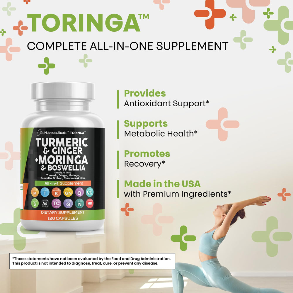 Tart cherry pieces in Clean Nutraceuticals Turmeric Moringa, antioxidant-rich daily addition