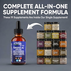 Clean Nutraceuticals Turkesterone liquid drops bottle for natural recovery