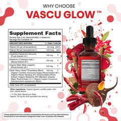 Clean Nutra Vascu Glow turmeric cinnamon duo enhances warm aroma.