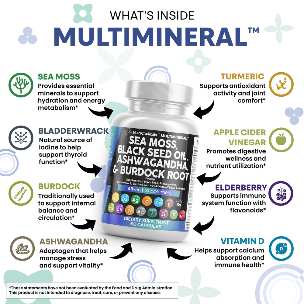 Clean Nutraceuticals Ashwagandha Turmeric capsules for daily balance