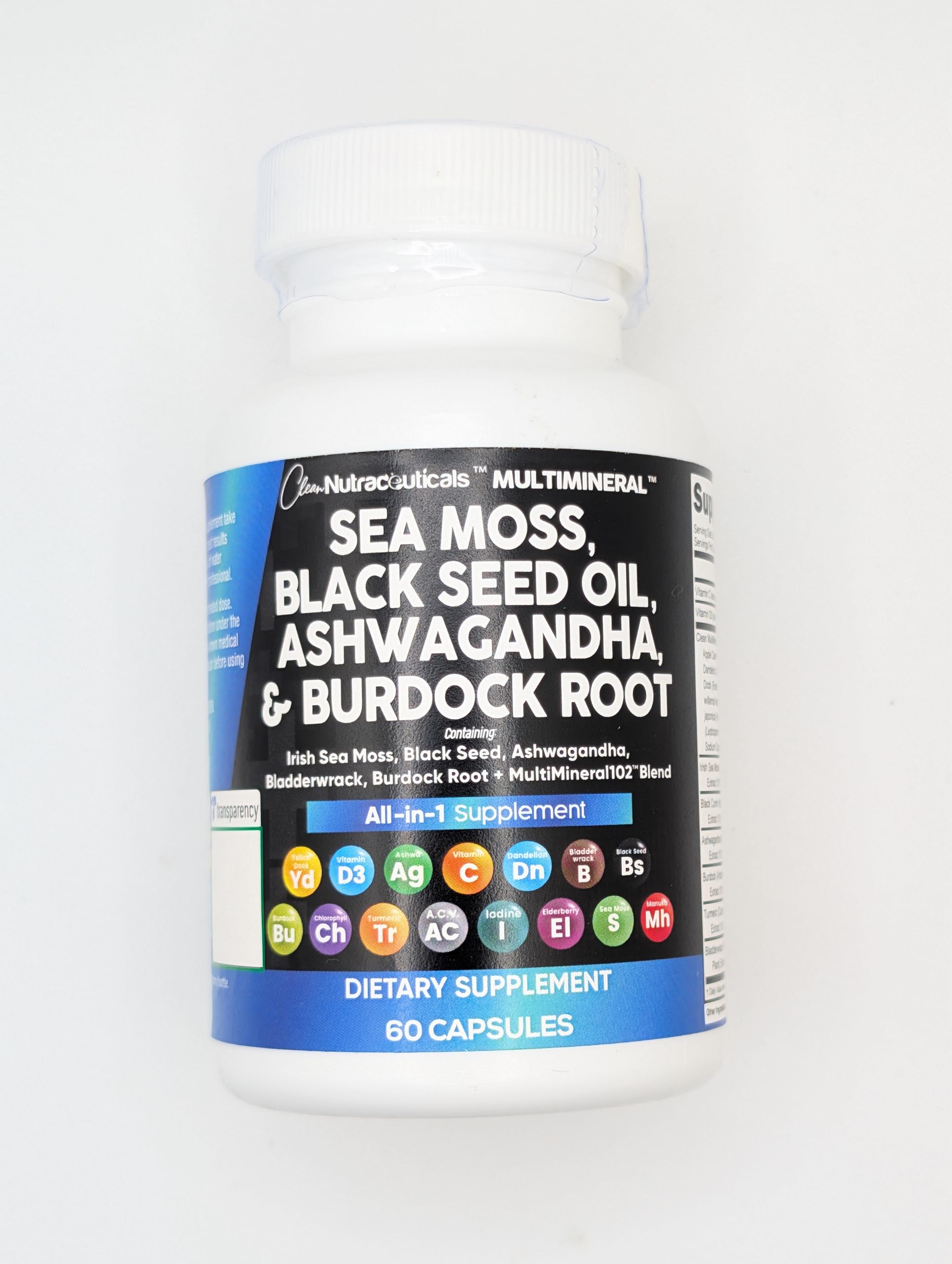 Clean Nutraceuticals Black Seed Oil Pills provide fatty acids for holistic wellness.