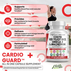 CardioGuard niacin and zinc tablets, compact daily regimen