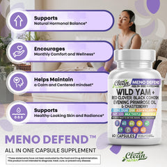 Clean Nutraceuticals Chaste Tree Berry capsules for menopausal comfort
