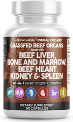 Clean Nutraceuticals grass-fed beef liver capsules bottle for daily supplementation.