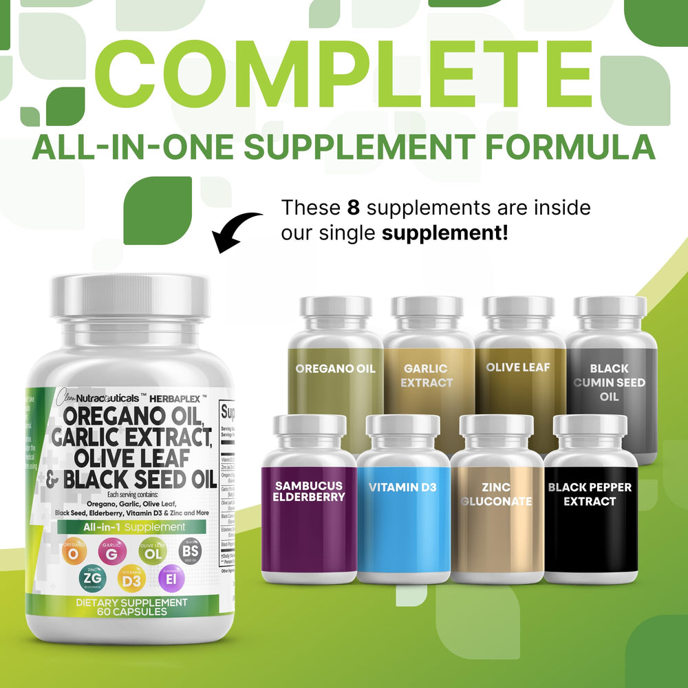 Clean Nutraceuticals immune support capsules shown for daily wellness routine