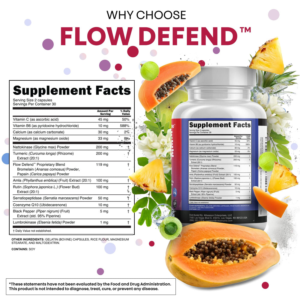 Clean Nutraceuticals label detail emphasizing USA-made quality.