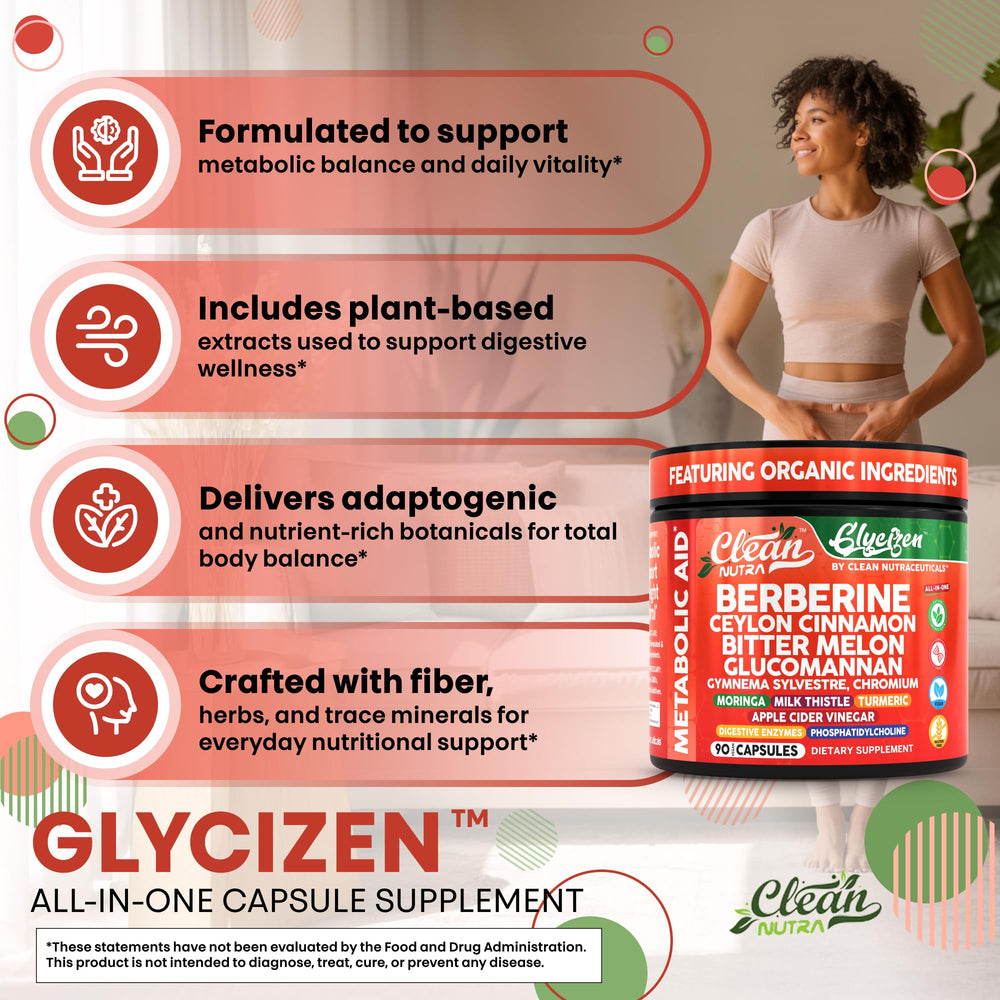 Clean Nutraceuticals liposomal berberine bottle highlights enhanced absorption potential
