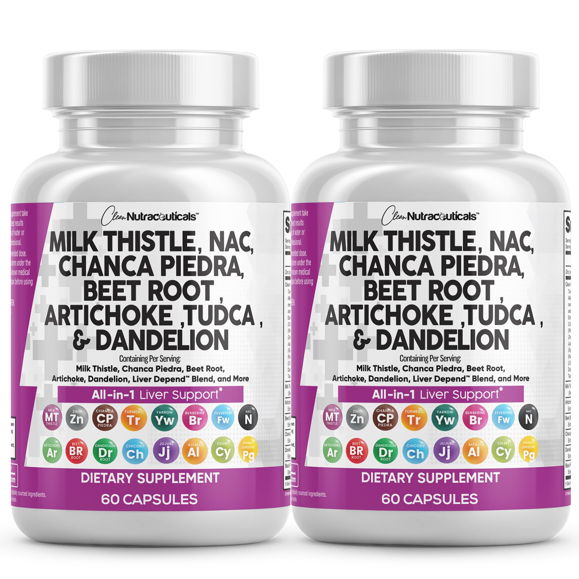 Clean Nutraceuticals Liver Defend bottle front for daily liver support