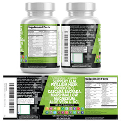 Clean Nutraceuticals Probiotic balance capsules indicate gut-friendly formulation
