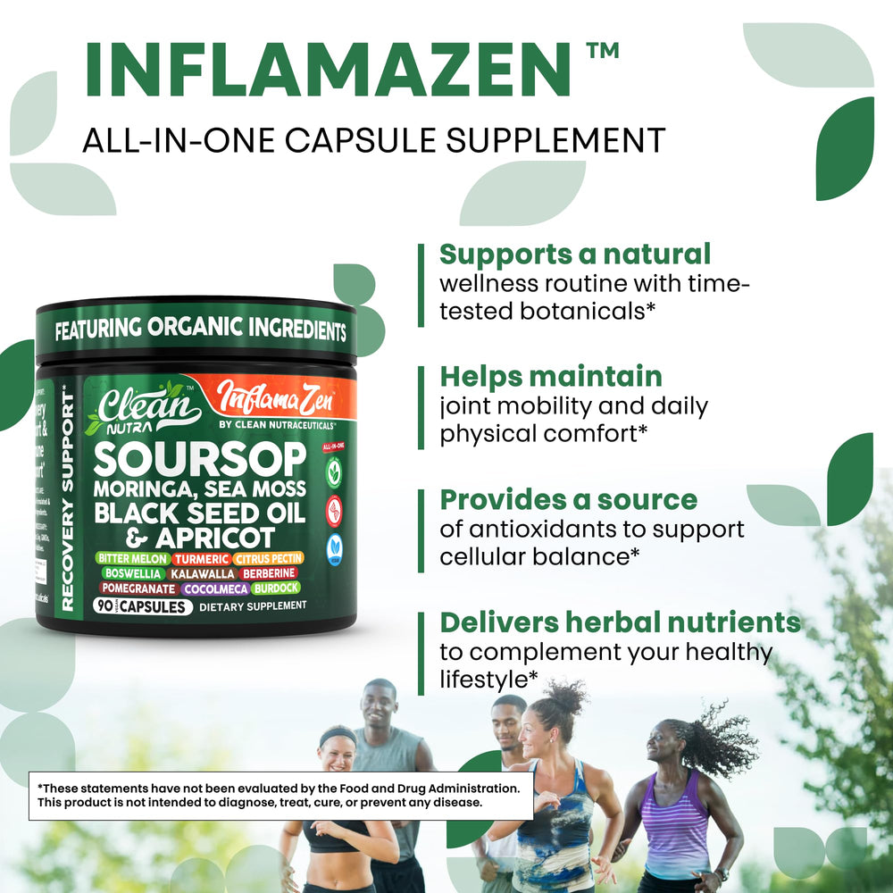 Clean Nutraceuticals turmeric and boswellia capsules for joint comfort