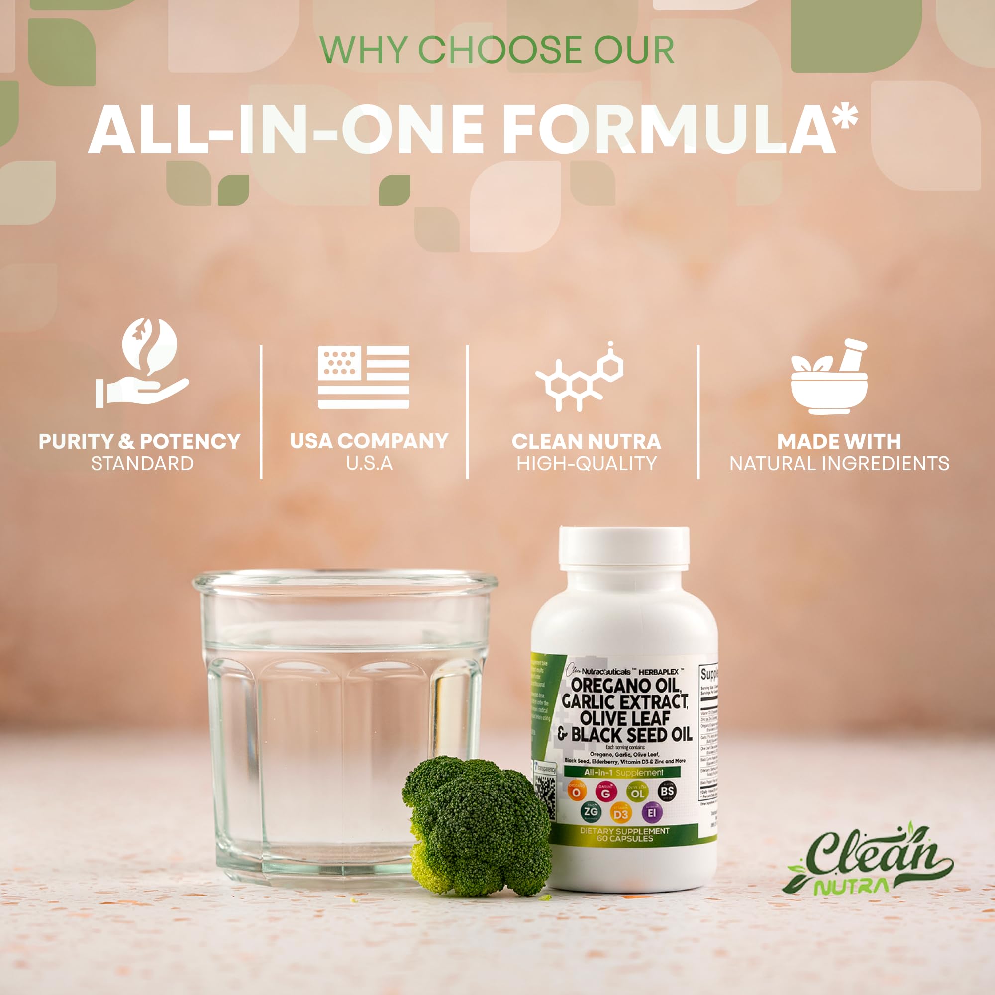 Clean Nutraceuticals two-pack display highlights value and convenience for families