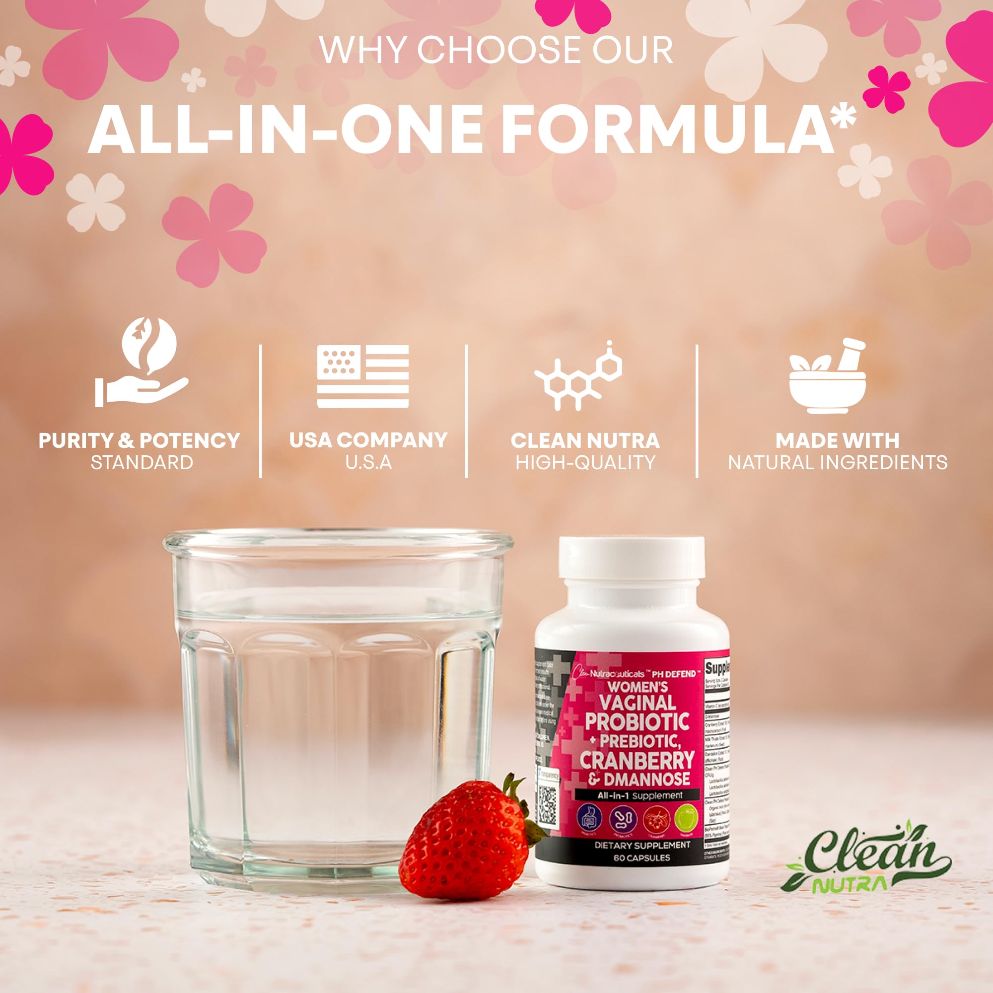 Clean Nutraceuticals Packaging two-pack image conveys value and convenience