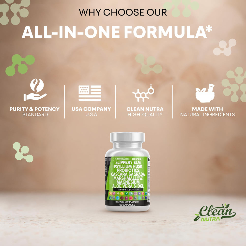 Clean Nutraceuticals USA-made label signals quality and transparency