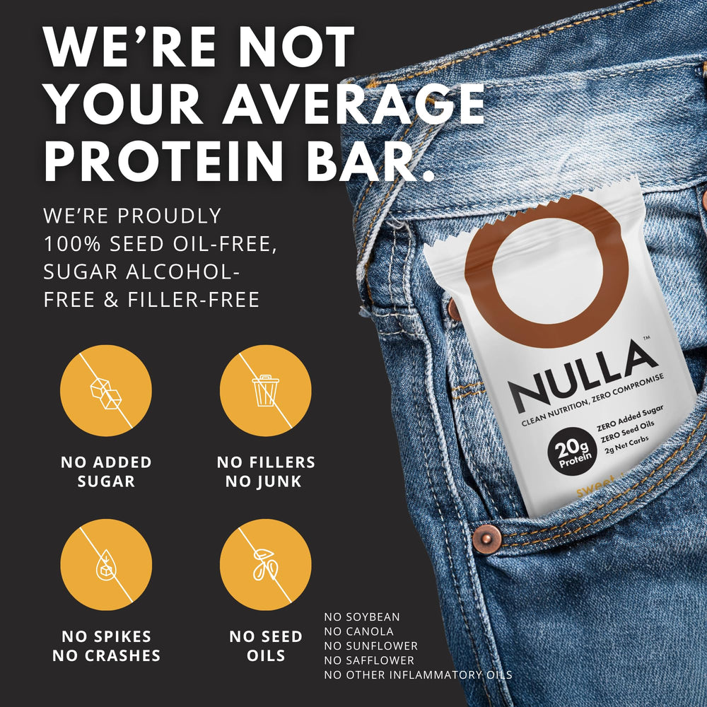 CleanForm Nulla Bar cross-section reveals fiber-rich interior supporting fullness