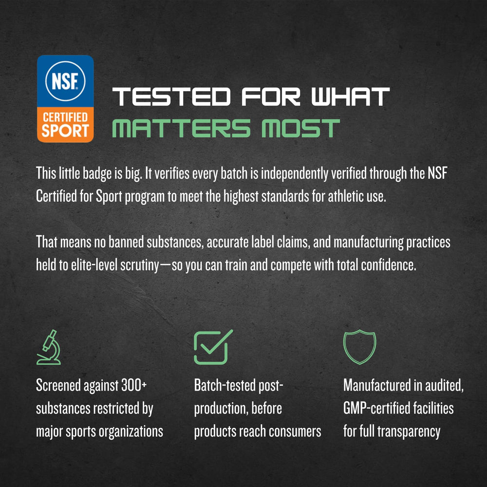 CleanForm Nutrition goBHB NSF-certified packaging communicates trusted quality