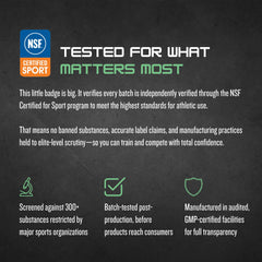 CleanForm Nutrition goBHB NSF-certified packaging communicates trusted quality