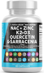 Clean Nutraceuticals NAC Defend bottle front highlights 19 ingredients for potential immune support.