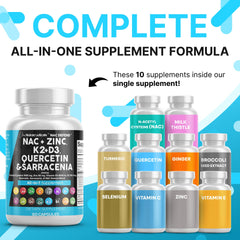 Clean Nutraceuticals NAC Defend bottle pour shows all-in-one formula simplicity.