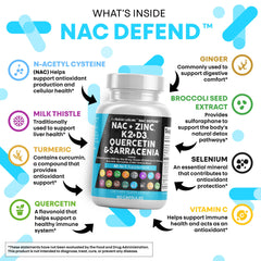Clean Nutraceuticals NAC Defend capsules closeup framed for daily use.