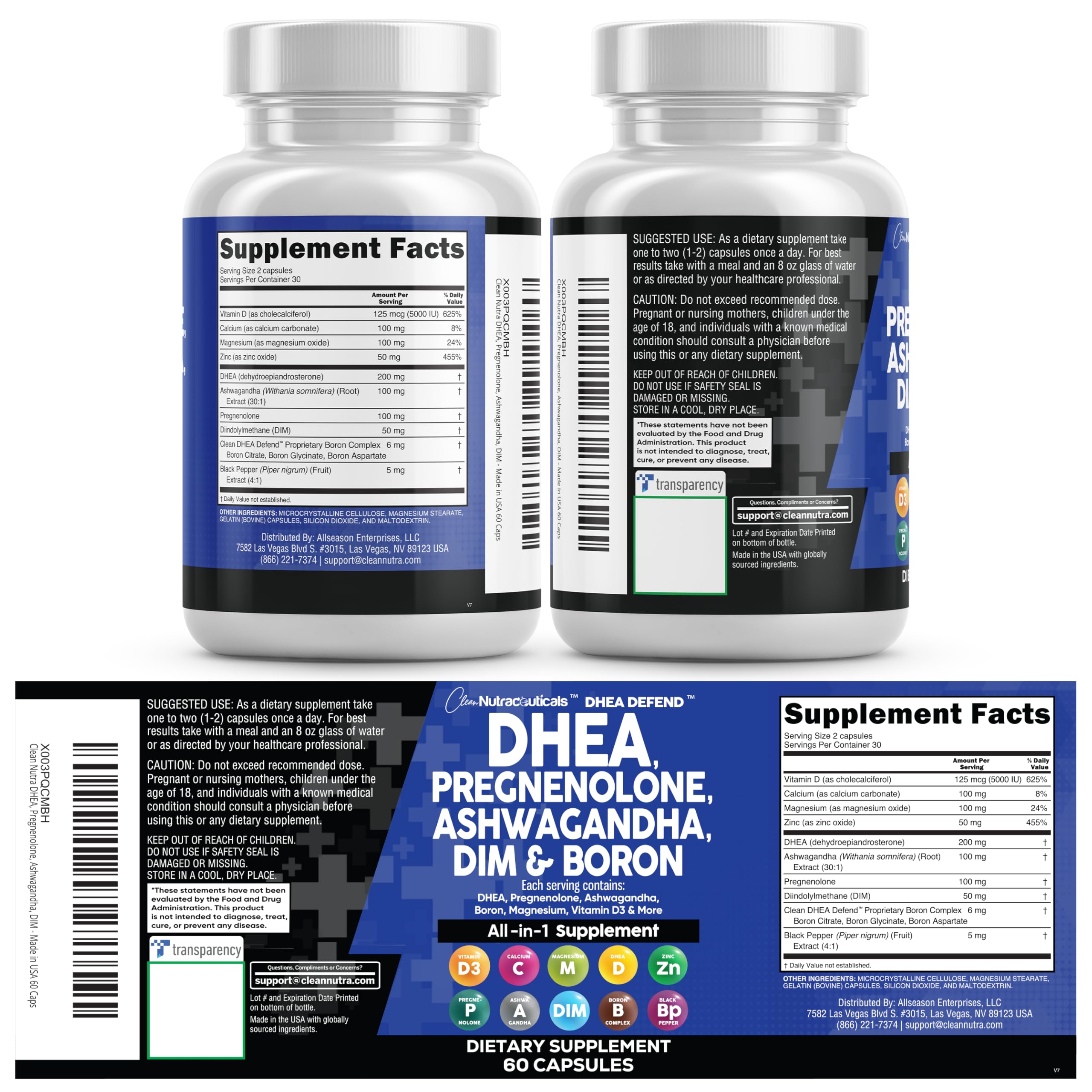 Mineral blend calcium magnesium zinc supports bone and metabolic balance