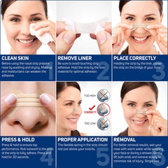 Clear Passage strips are designed for sleep, day use, or workouts