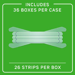 Nose with Clear Passage strip secured for quiet sleep and reduced snoring