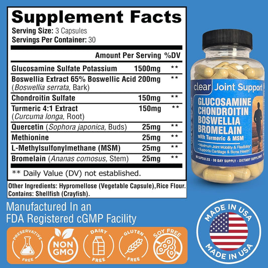 Clear Probiotics capsules closeup highlights easy swallowing and convenient daily use.