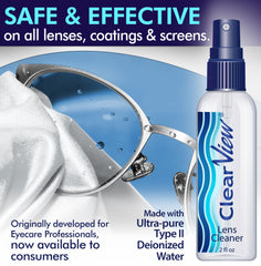 Clear View camera lens cleaner for photography gear on the go.