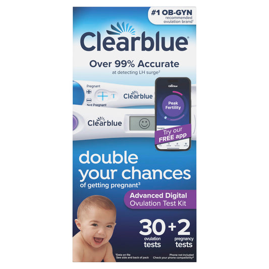 Clearblue Advanced Digital Ovulation Test strip for versatile usage