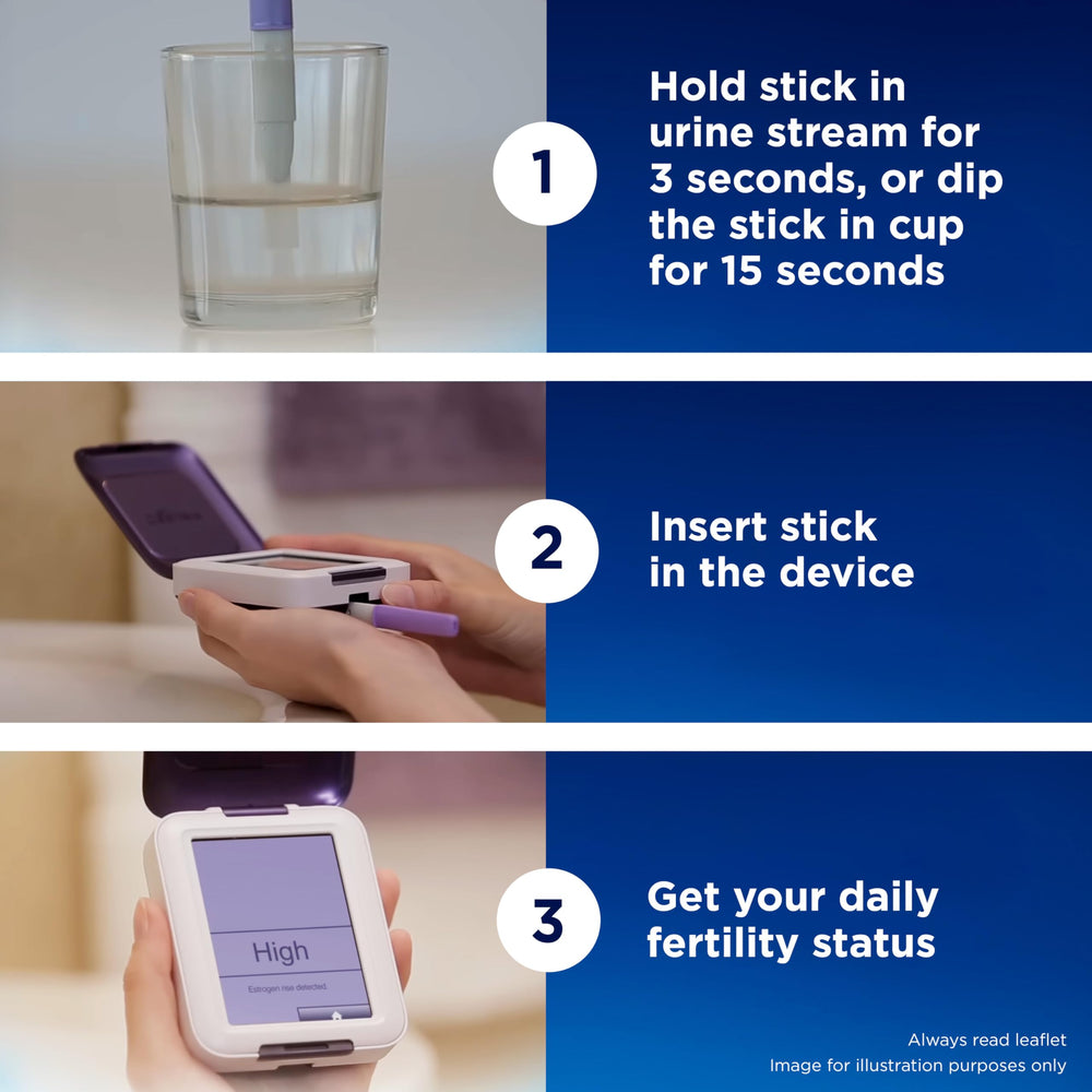 Clearblue period and sex log assists cycle tracking.
