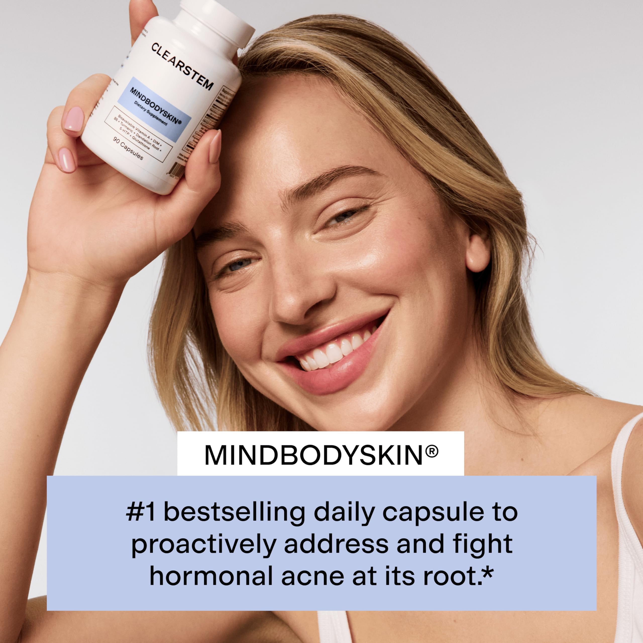 CLEARSTEM MindBodySkin DIM ingredient supports hormonal balance.