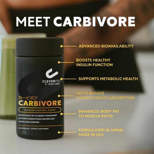 CleverPro Carbivore bottle pour demonstrates quick, consistent dosing for carb management.