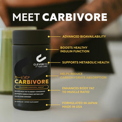 CleverPro Carbivore bottle pour demonstrates quick, consistent dosing for carb management.