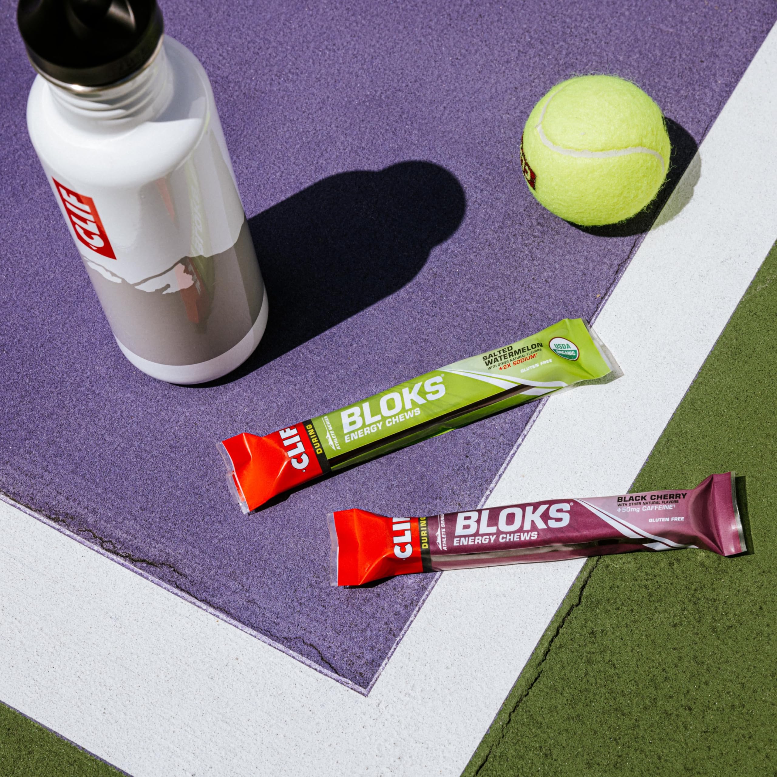 CLIF BLOKS Margarita 3X Sodium nutrition panel for electrolyte planning