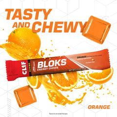 Packaging highlights non-GMO and plant-based ingredients for CLIF BLOKS.