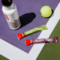 CLIF BLOKS Strawberry flavor energy during a run