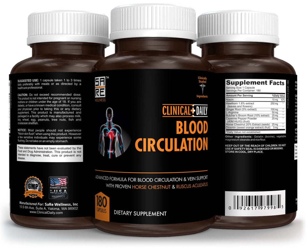Clinical Daily hawthorn berry capsules support heart function and circulation