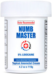 Clinical Resolution Numb Master bottle front view shows fast, temporary numbness relief
