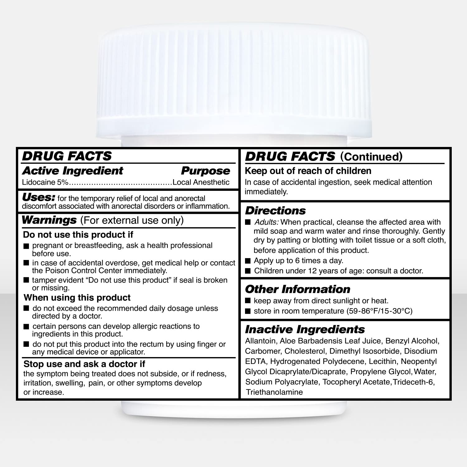5-pack box of Clinical Resolution Numb Master lidocaine cream