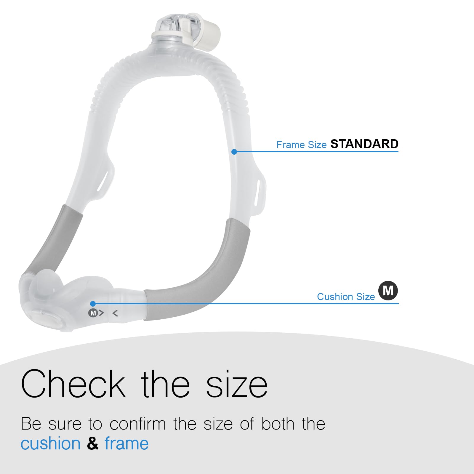 CLNRMA AirFit N30i headgear designed for a secure, lightweight fit