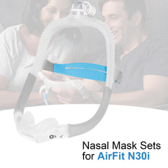 CLNRMA nasal cradle cushion for a gentle, comfortable seal