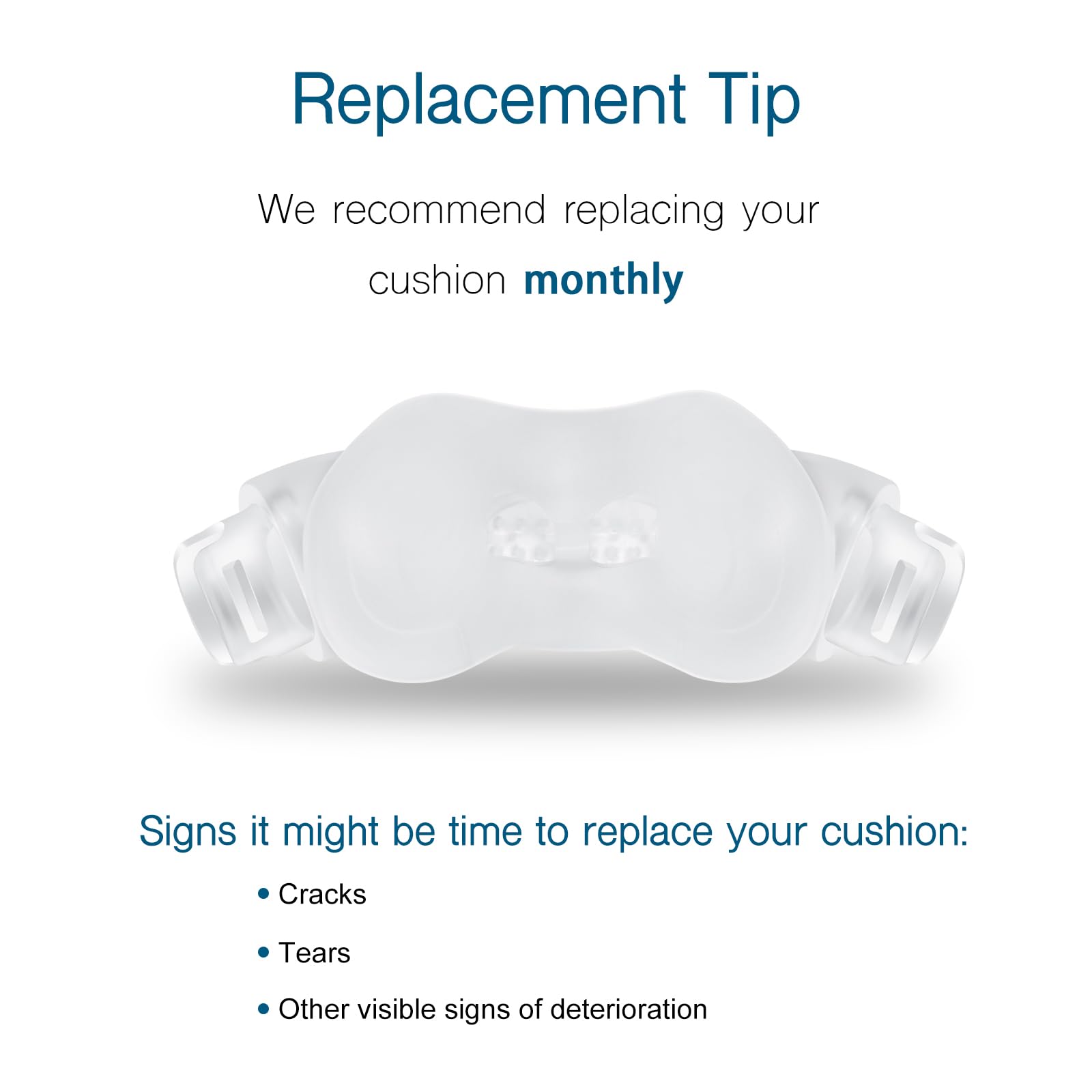 CLNRMA Airfit N30i cushion compatible with multiple sizes.