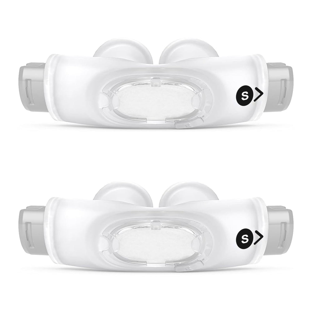 CLNRMA P30i nasal pillow two-pack for easy replacement and continued CPAP comfort.