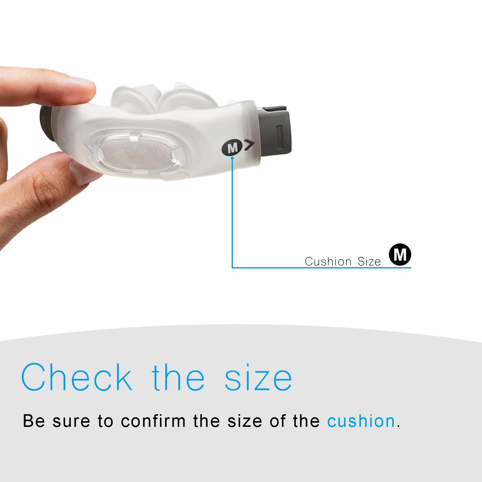 CLNRMA replacement cushions for P30i offer soft silicone comfort.