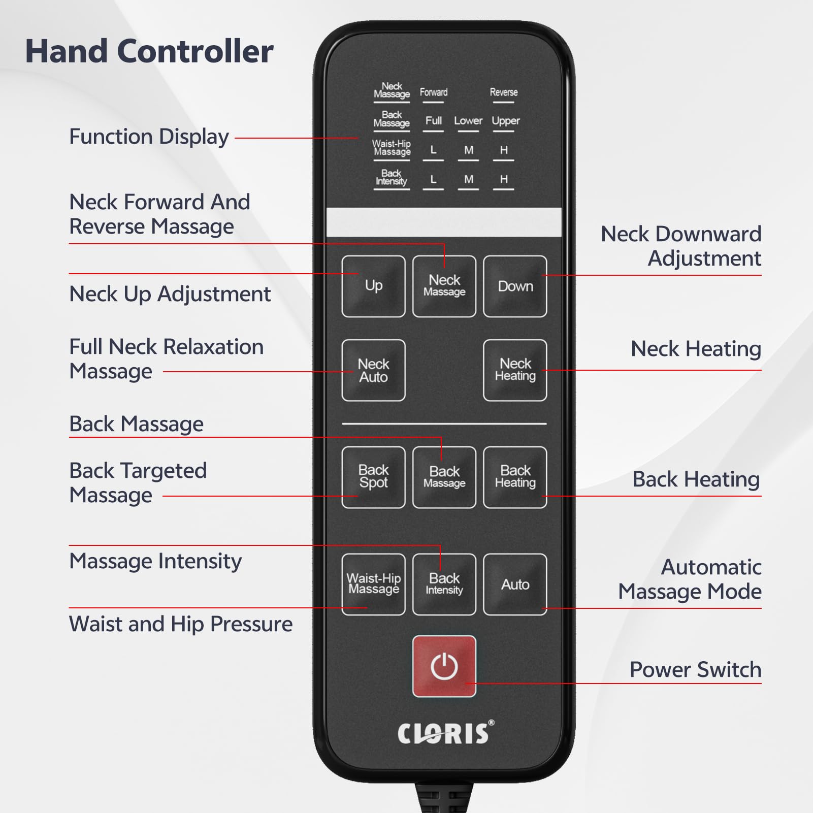 CLORIS massager on an office chair demonstrates desk-friendly relaxation