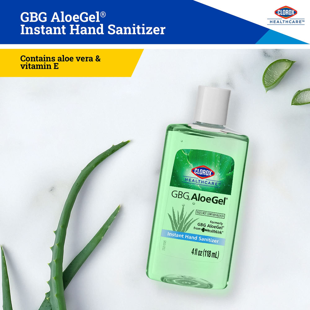 Clorox AloeGel bulk-pack display for office and classroom supply.